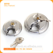 China Market Top Security Stainless Steel Disc Padlock